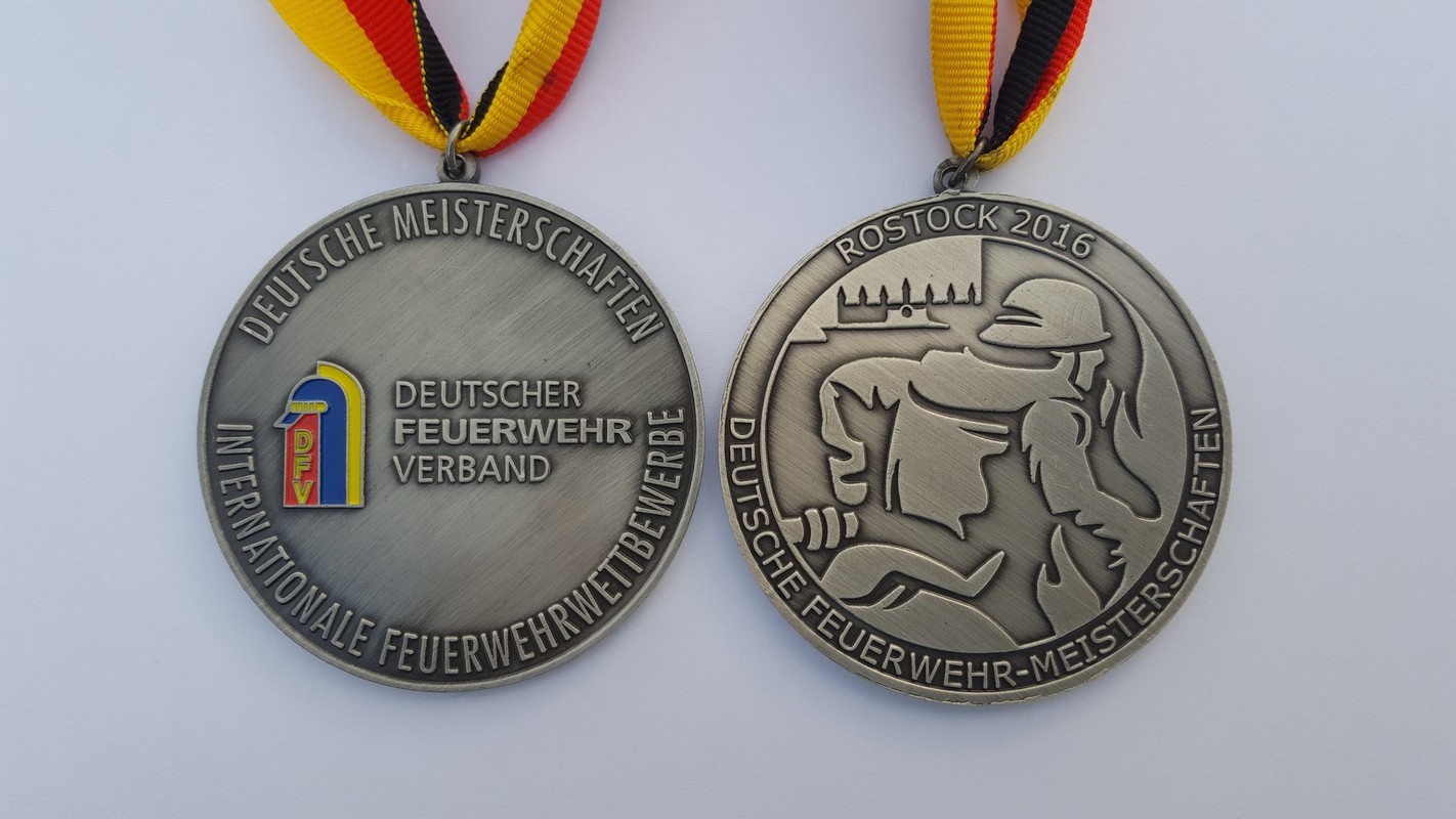 Die Silbermedaille