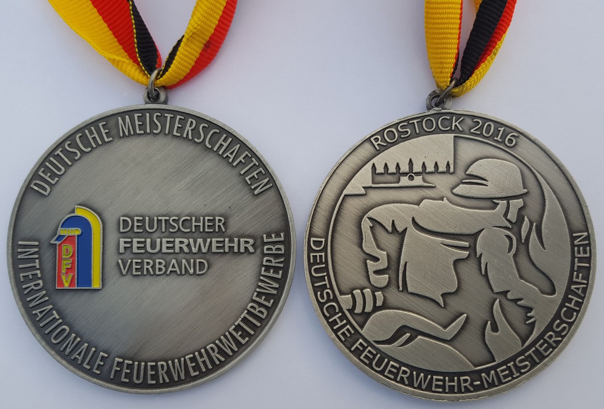 Die Silbermedaille